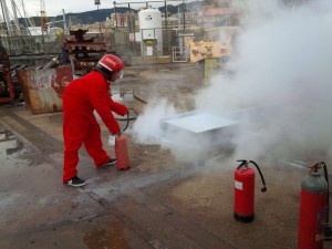 Prove pratiche corso antincendio